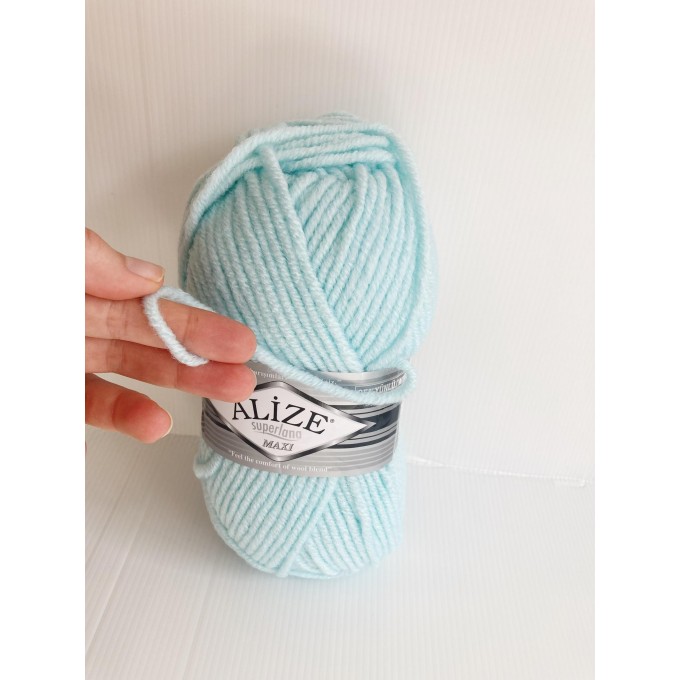 Bulky wool yarn Alize Superlana Maxi knittting crochet -  Portugal