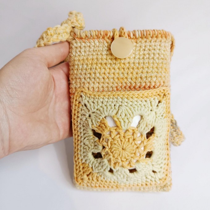cotton Crochet Mobile Pouch, Style : Common, Feature : Nicely Designed at  Rs 30 / piece in West Godavari