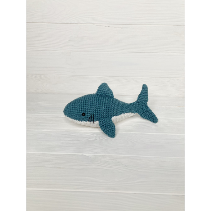 teal shark toy
