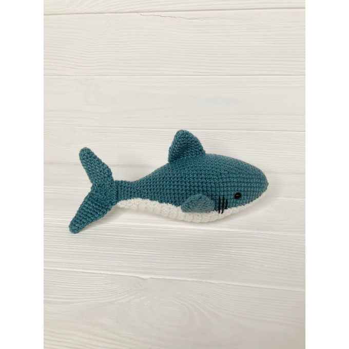 crochet shark toy