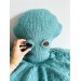 Teal octosnug blanket